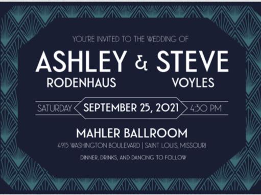 The Wedding Website of Ashley Rodenhaus and Steve Voyles