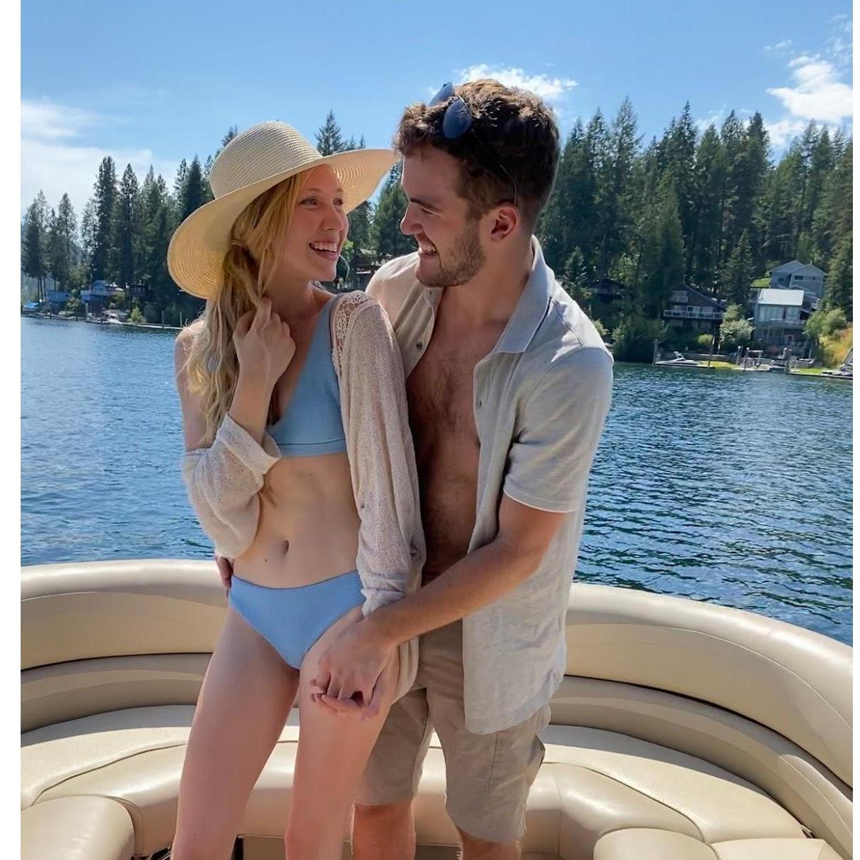 On the lake with friends!