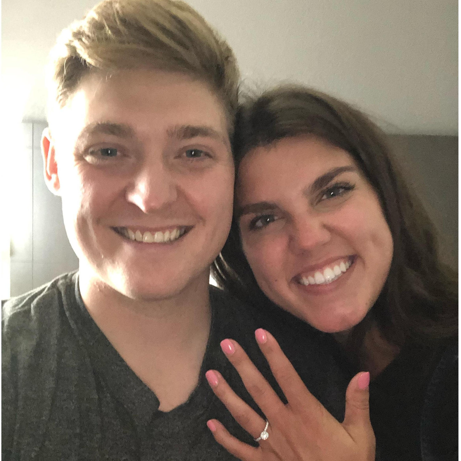 The picture taken before the phone calls!