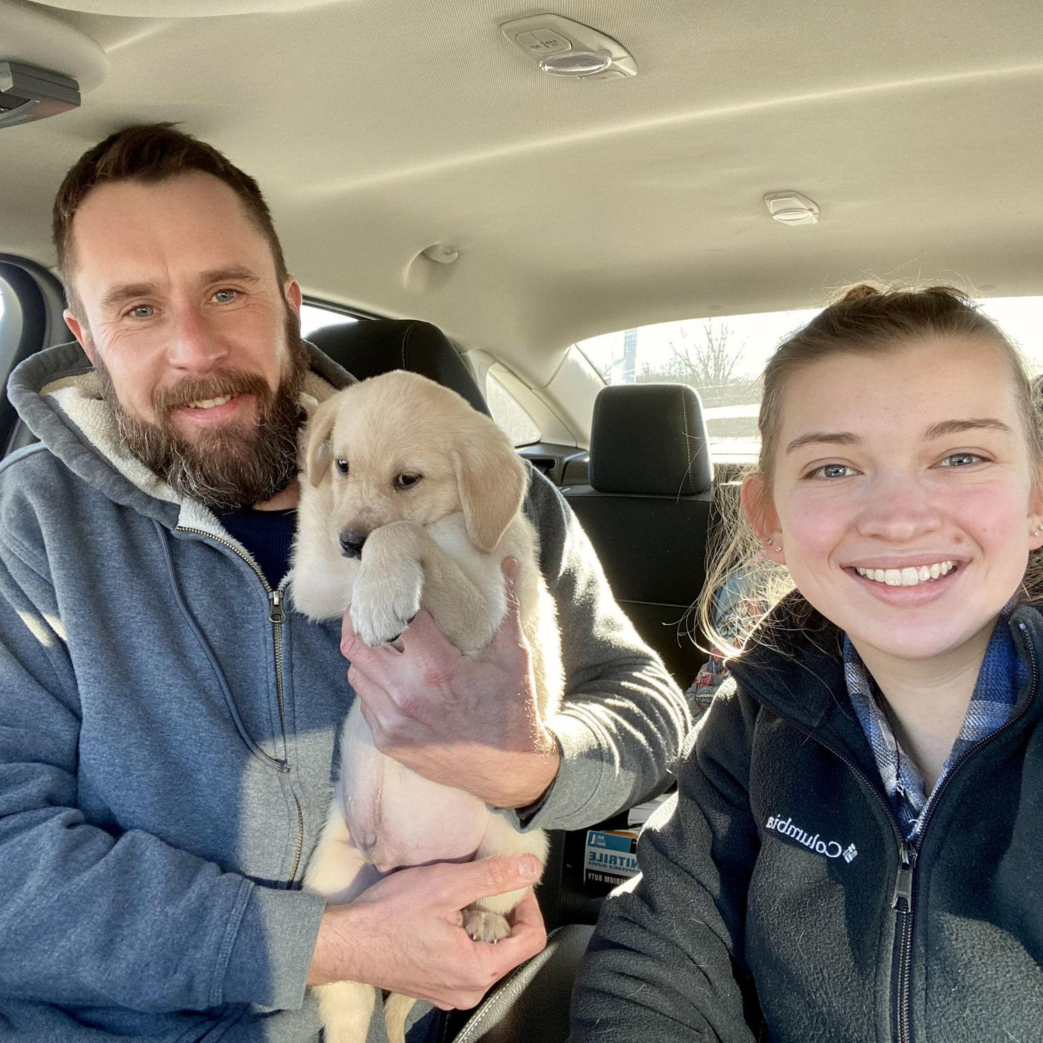 The day we got Charlie the dog