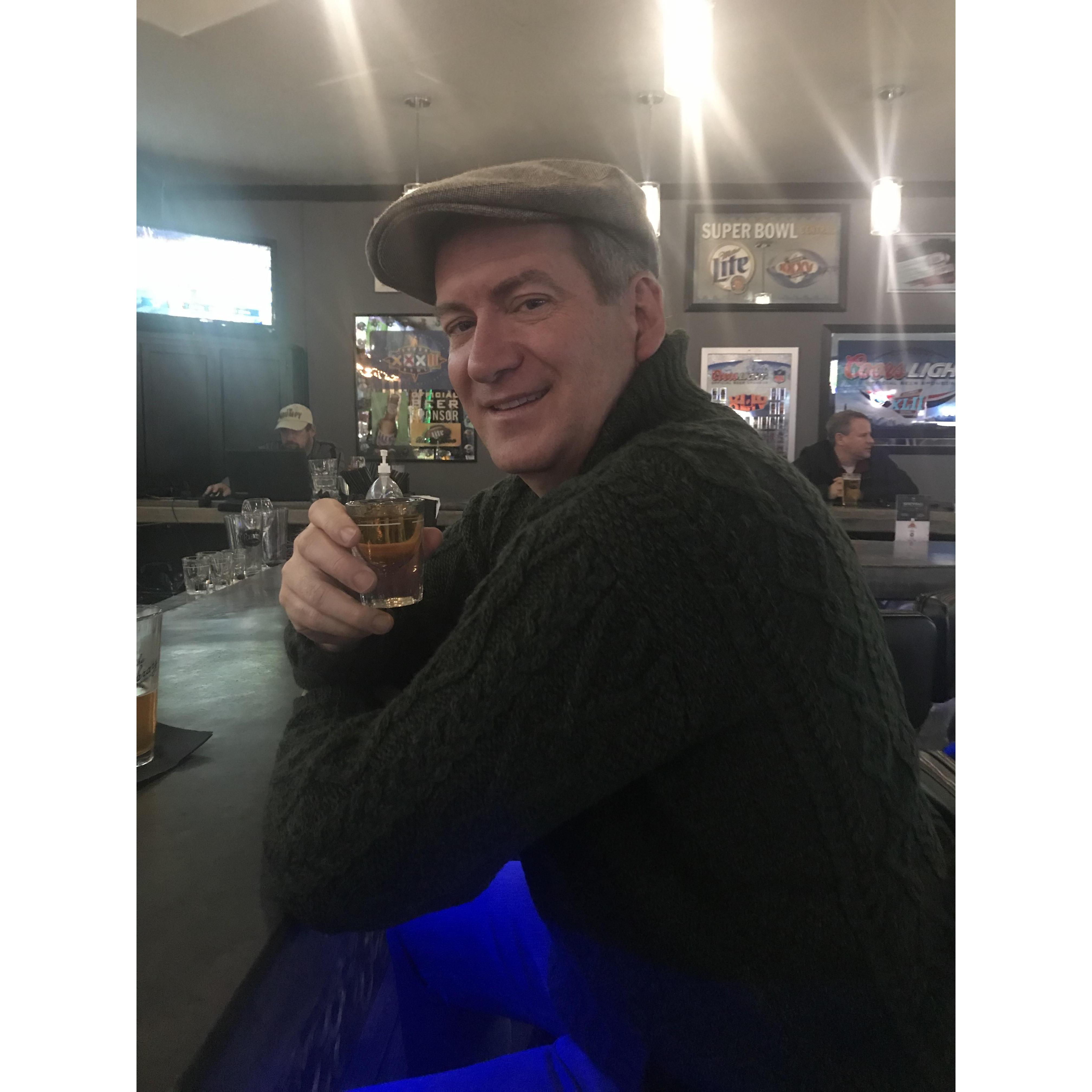 Irish whiskey to stay warm in these San Diego winters....