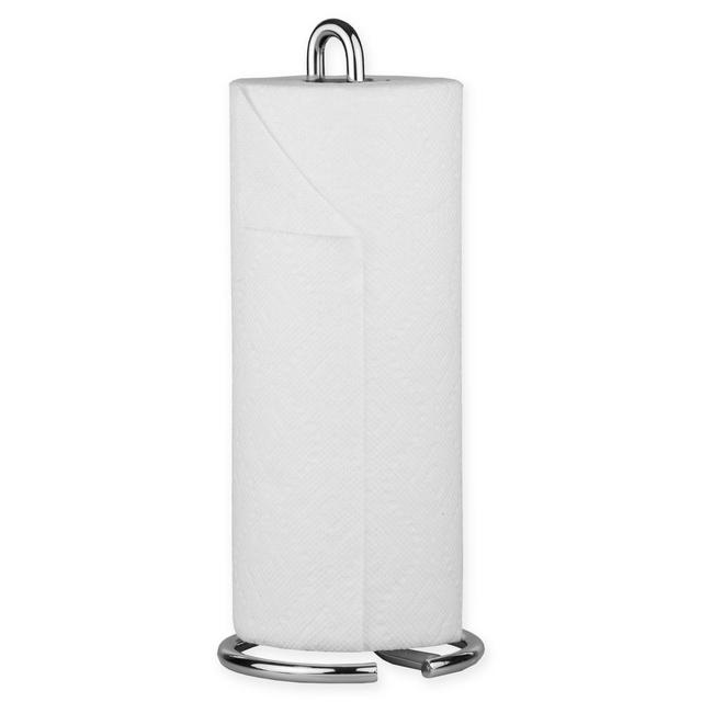 Home Basics Simplicity Paper Towel Holder in Chrome