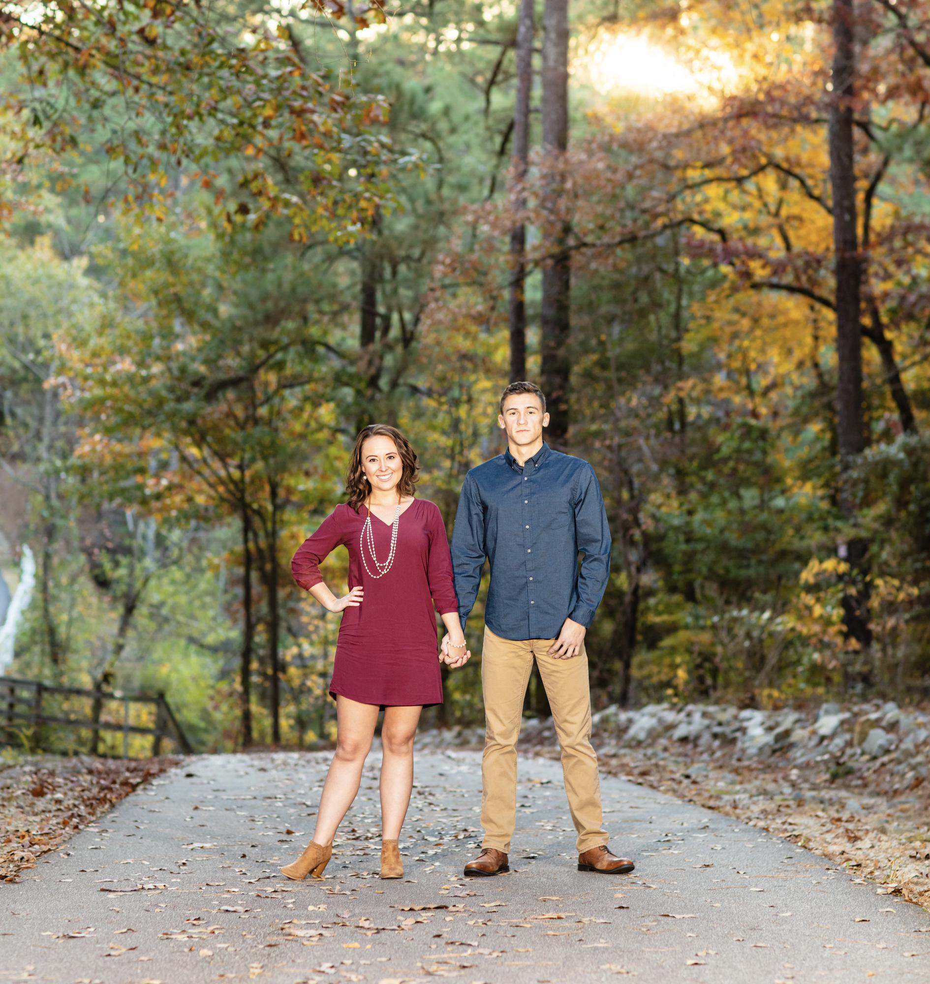 Engagement picture by Caitlin Gregory Photography