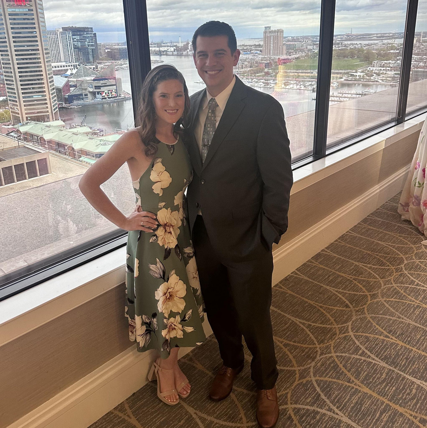 At guests Jim & Sarah's wedding in Baltimore