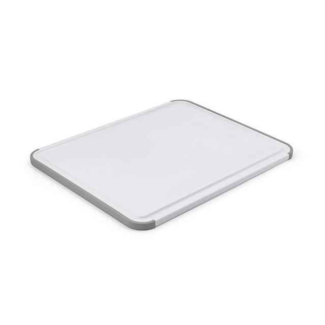 KitchenAid Classic Nonslip Plastic Cutting Board, 11x14-Inch, White