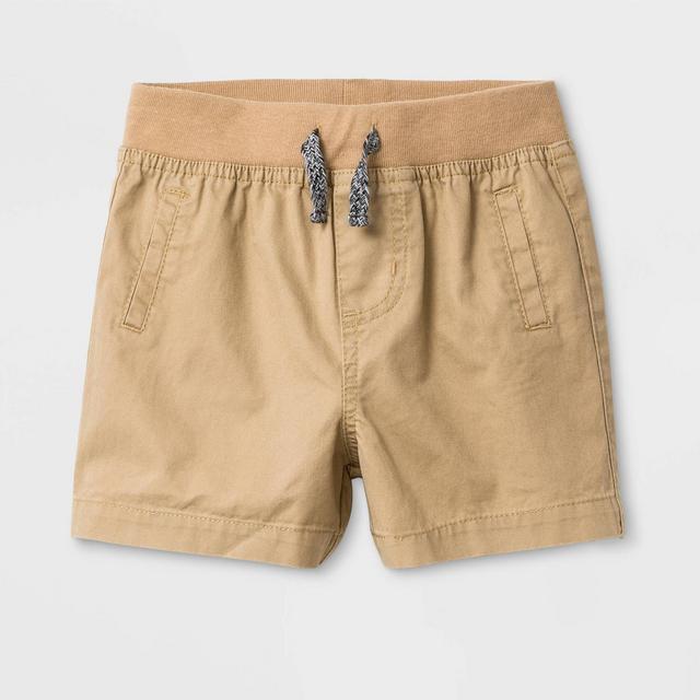 Baby Boys' Twill Chino Shorts - Cat & Jack™ Tan 6-9M