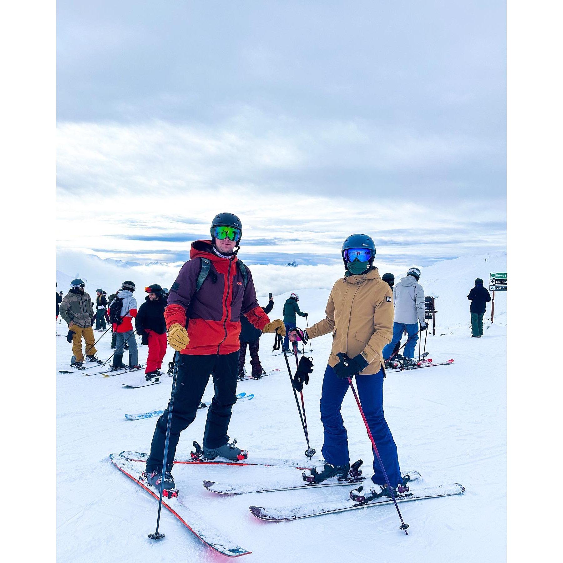 Skiing at Whistler