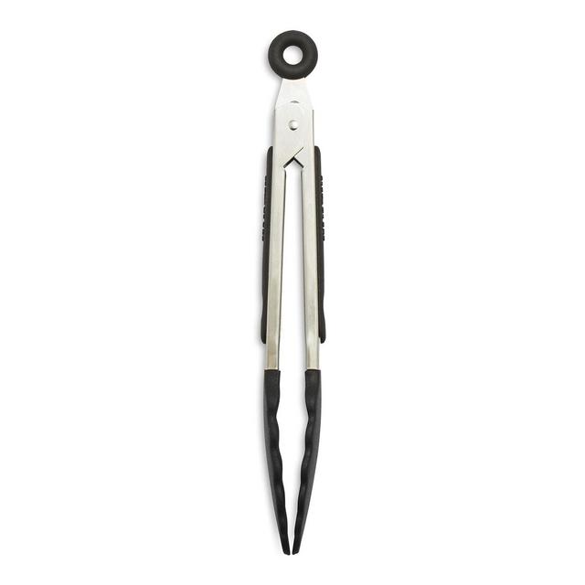 Sur La Table Silicone-Tipped Tongs, 7"