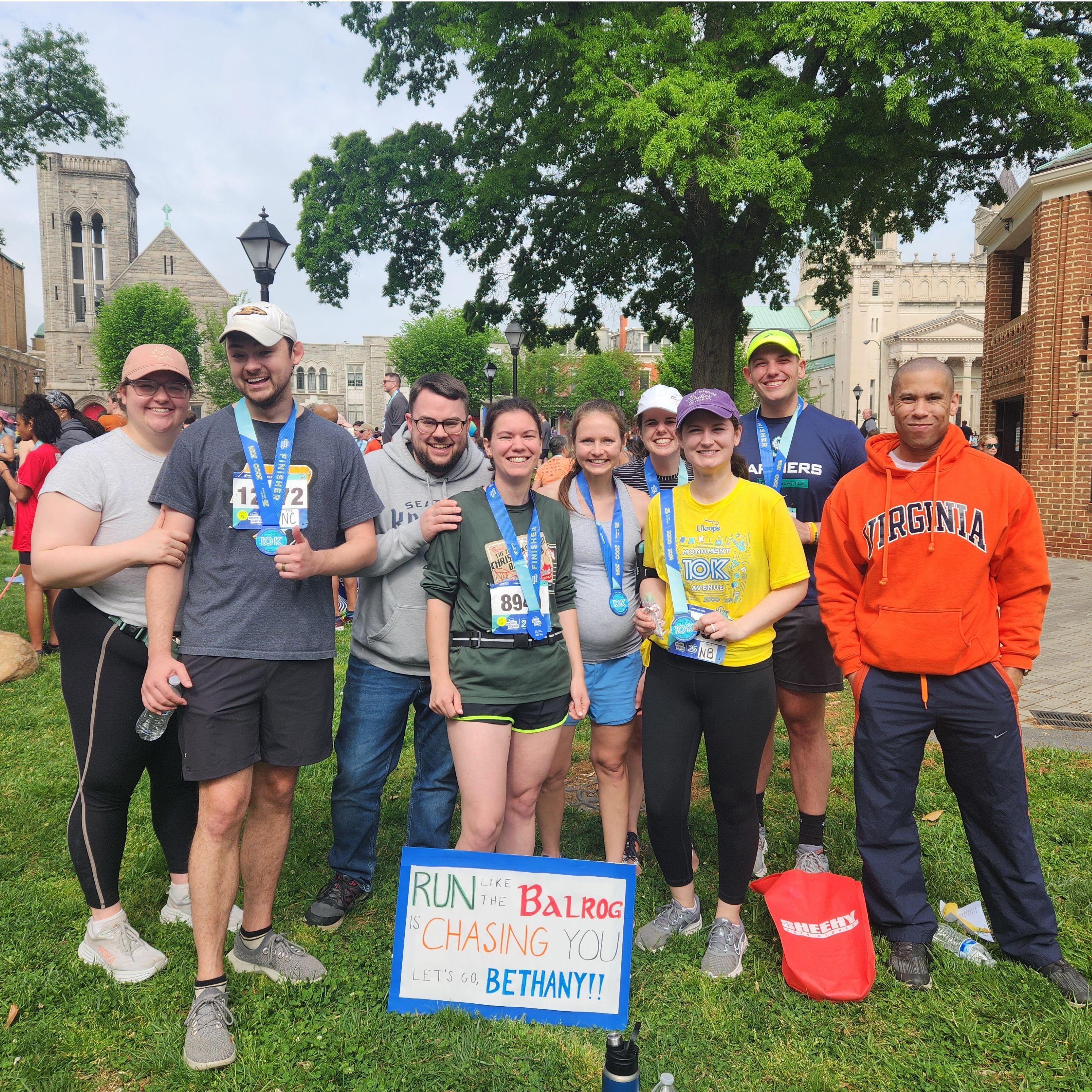 Monument Avenue 10k with friends!