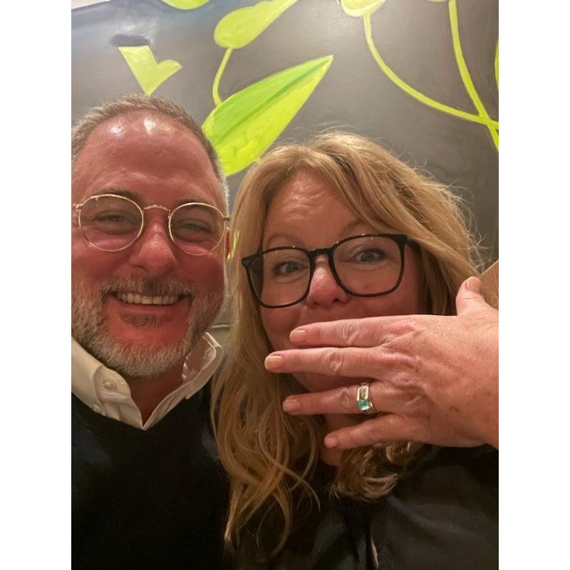 Preston proposed on our 10th Anniversary