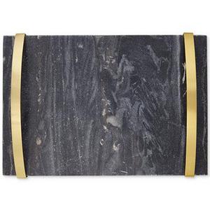 Modern Marble Tray with Handles, Created for Macy's