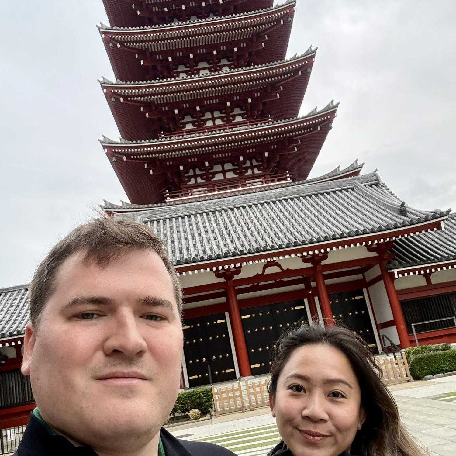 Jetlagged on our first day in Japan, we woke up at dawn and took the train to Sensoji Temple in Asakusa - Tokyo's oldest Buddhist temple.