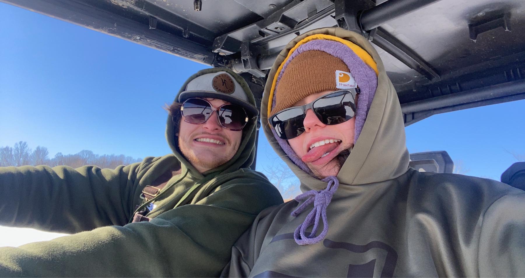 Always adventuring when it’s snowy out