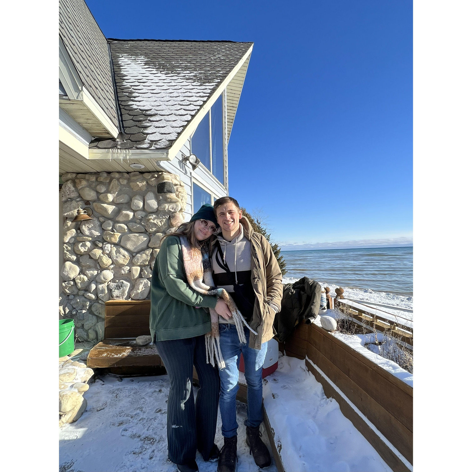 2023 - another famous winter Lake Michigan trip.