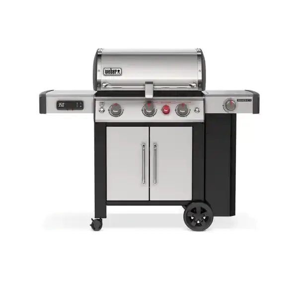 Genesis II SX-335 3-Burner Propane Gas Smart Grill in Stainless Steel