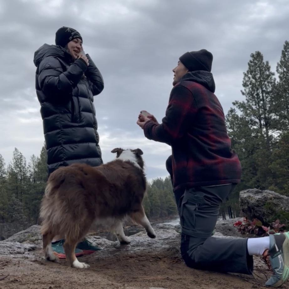 The perfect proposal in the perfect place!!