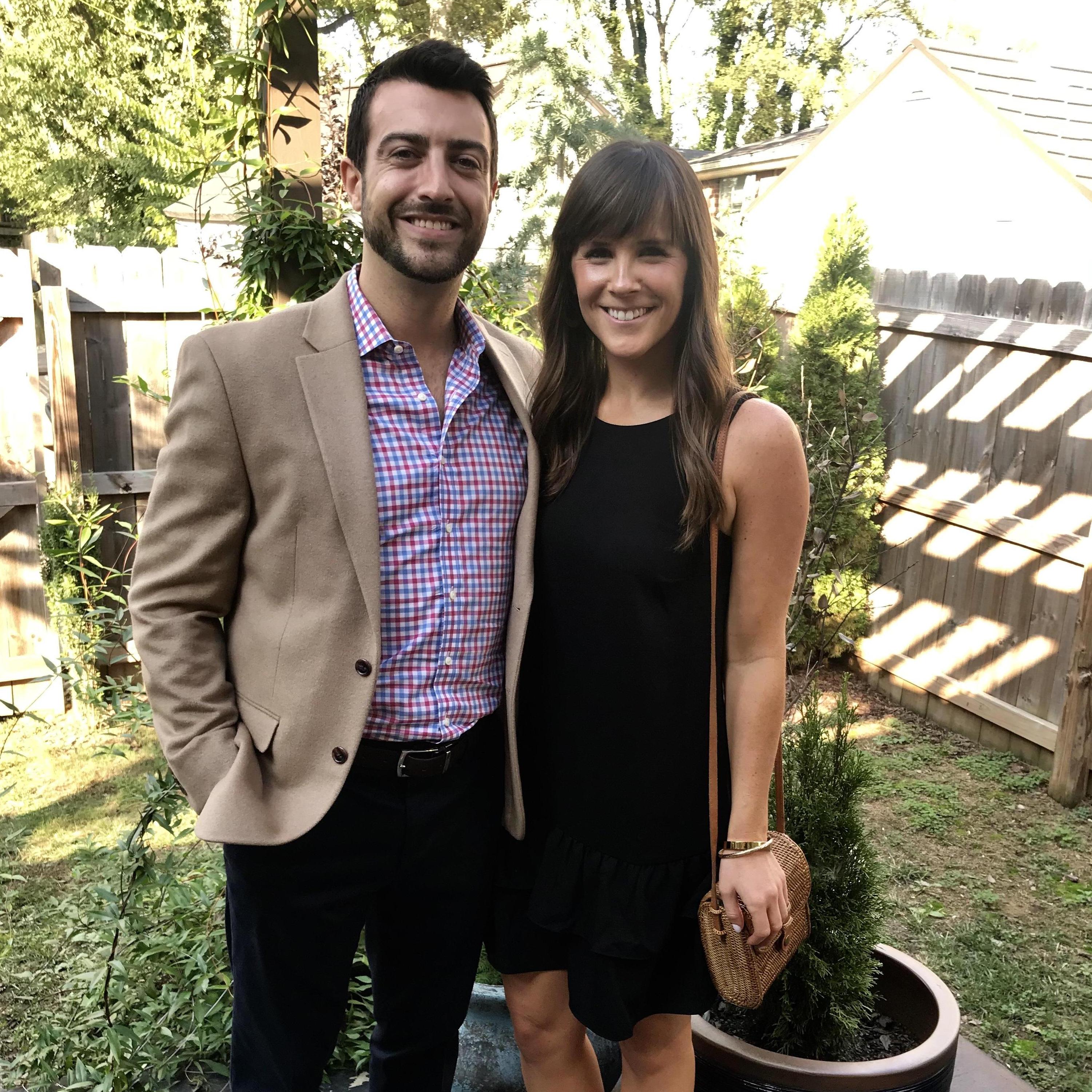 Celebrating a wedding in Nashville.