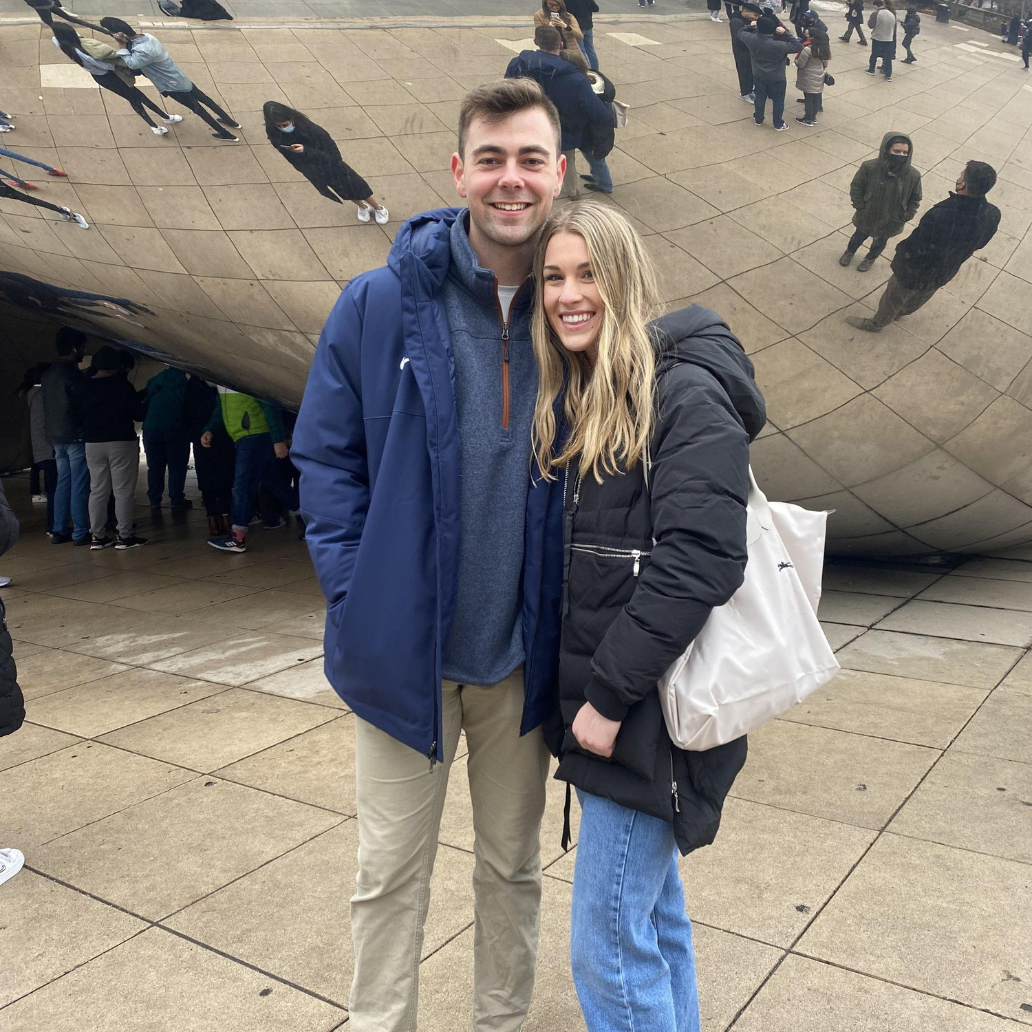 Lucas's first visit to Chicago, which we now call home.
