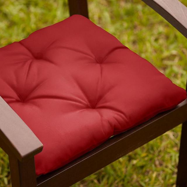 Dining Chair Cushion, Sunbrella® Jockey Red