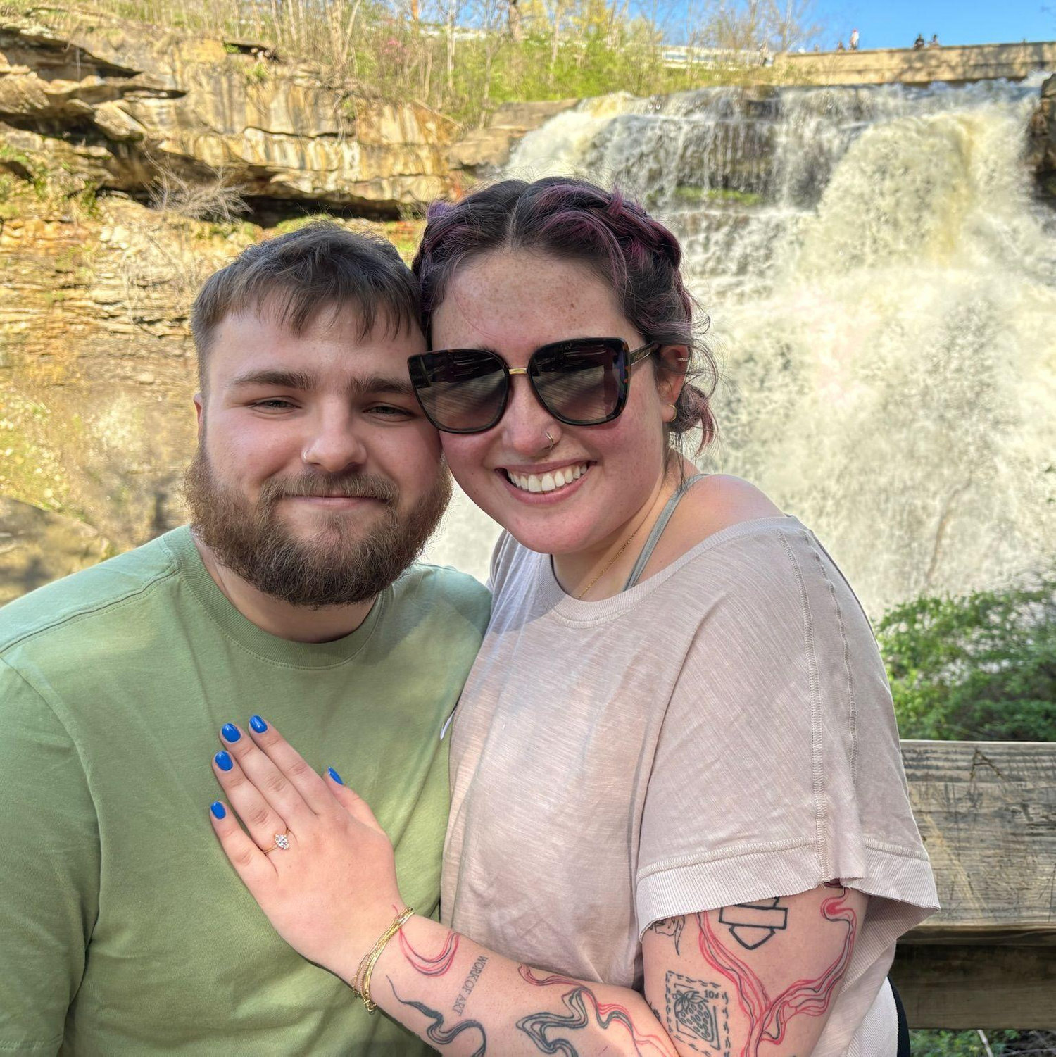 Engaged at Cuyahoga National Park!!