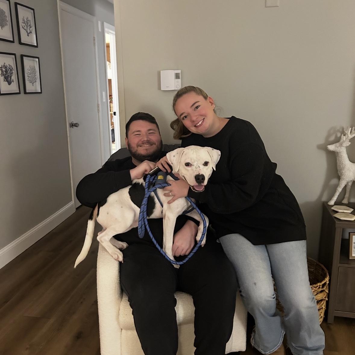 December 2024
Two days after graduation, we rescued Walter! Rescuing has been one of our dreams for years.