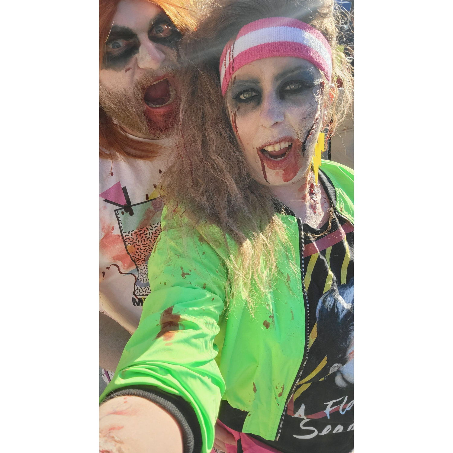 Zombie costume winner!