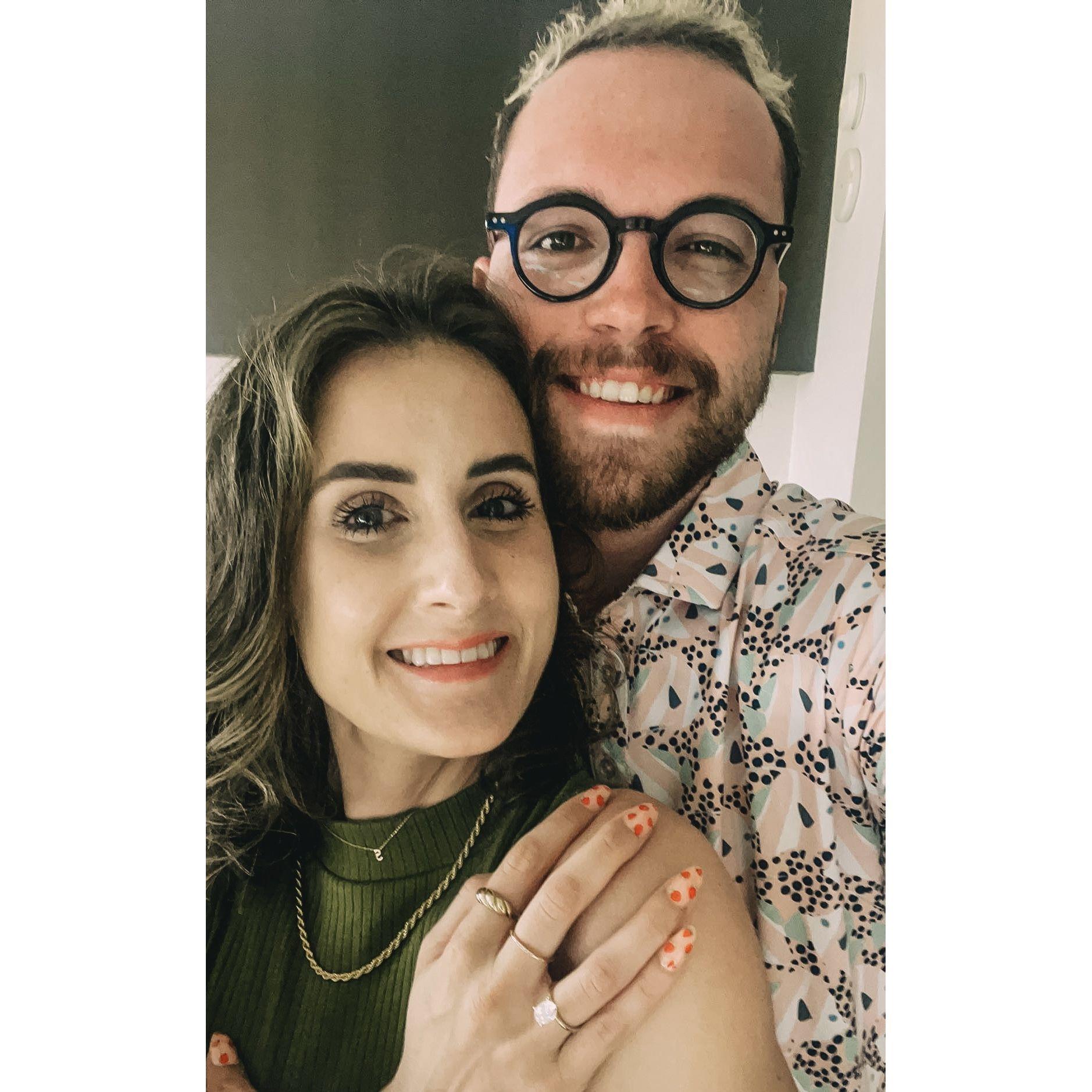 First post-engagement picture!