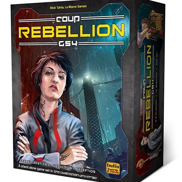 Indie Boards and Cards Coup Rebellion G54 Card Game