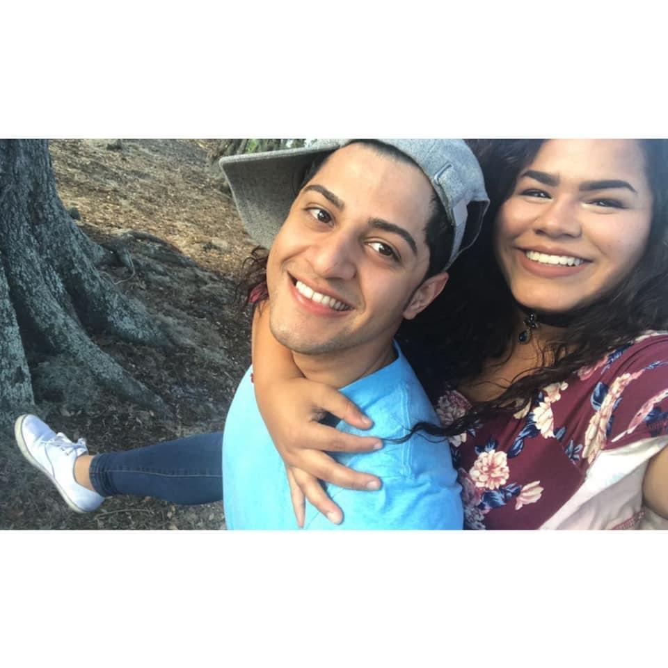This was us celebrating our one year anniversary as boyfriend and girlfriend! December 2017