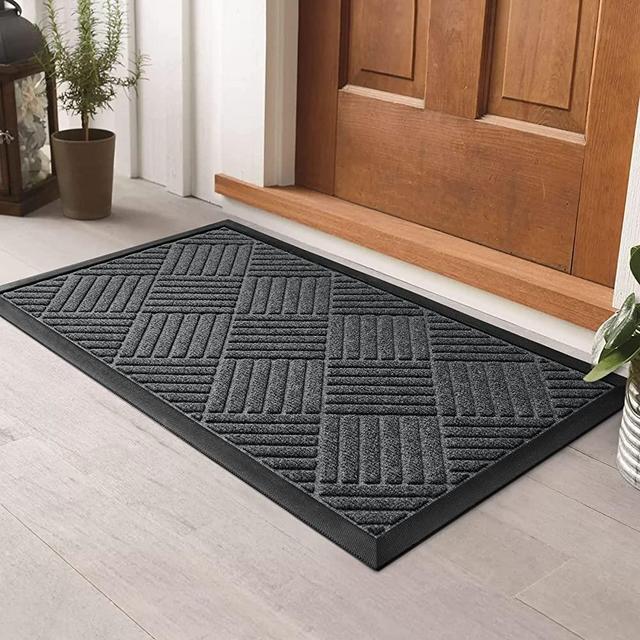 Outdoor Door Mat Indoor Doormat, Heavy Duty Front Door 29.5X17