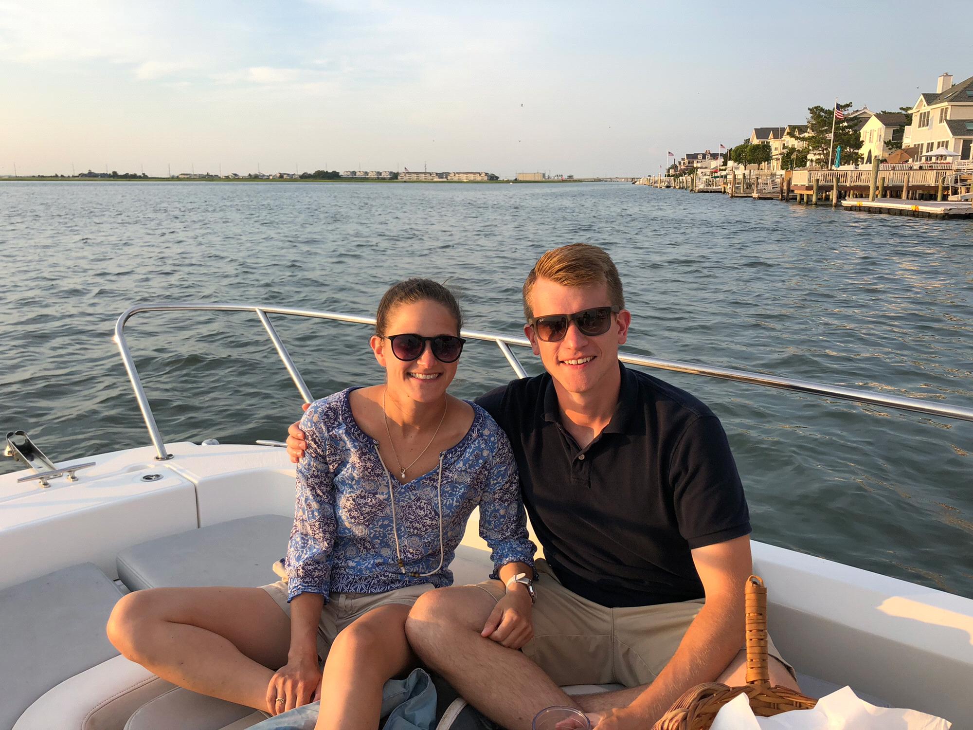 Cocktail cruise in Stone Harbor, NJ.