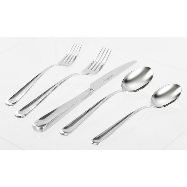 Zwilling J.A. Henckels Silvano 18/10 Stainless Steel 45-Piece Flatware Set, Service for 8