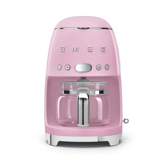 Smeg Drip Coffee Maker, Pink