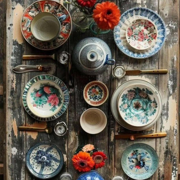Antique dishware fund