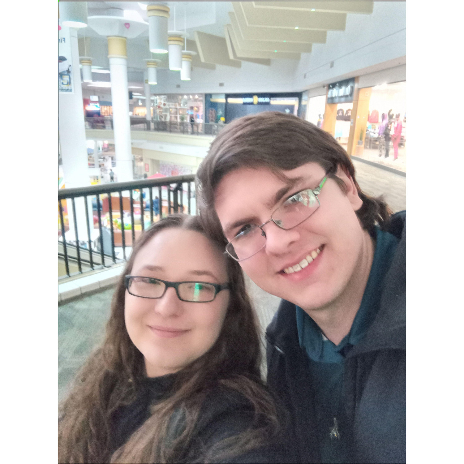 Our 2022 anniversary date was very special. He took us to a museum, and then to the restaurant we hadn't visited since prom night in 2015.