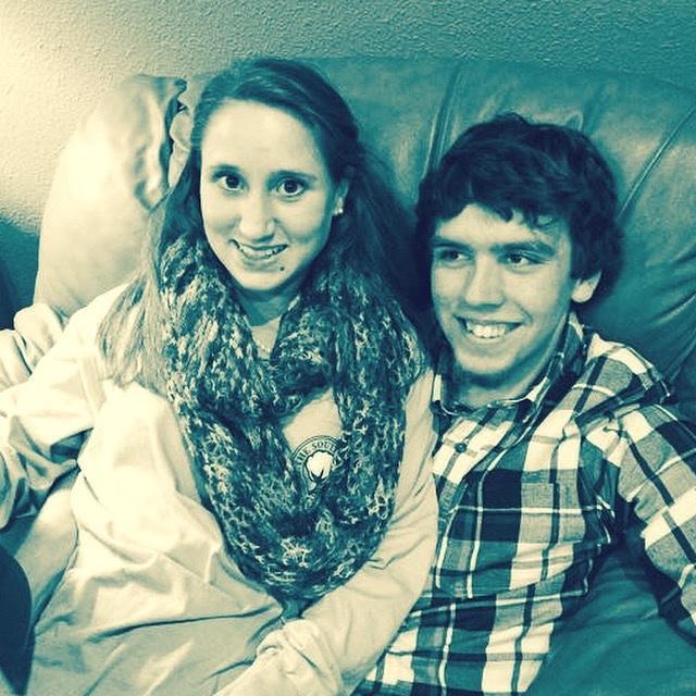 The first "official" picture of the dating couple.