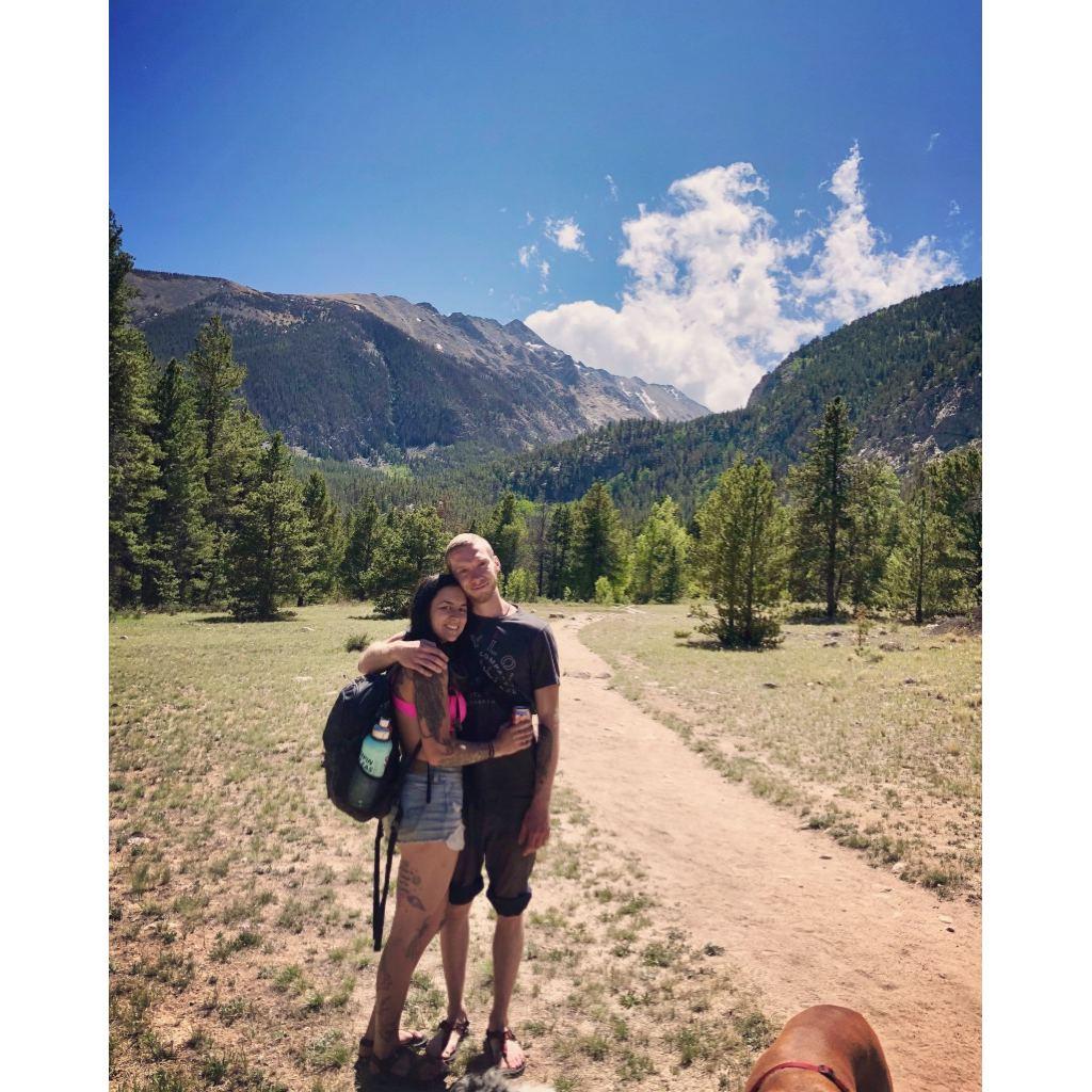 Hiking near Mt. Antero in Buena Vista, Co.