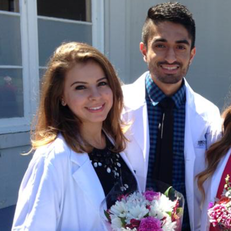 Our first picture taken together as classmates