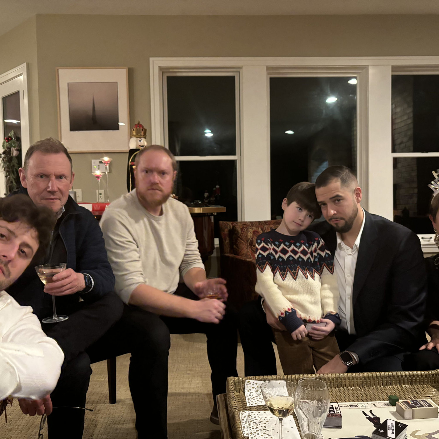 Family game night on NYE