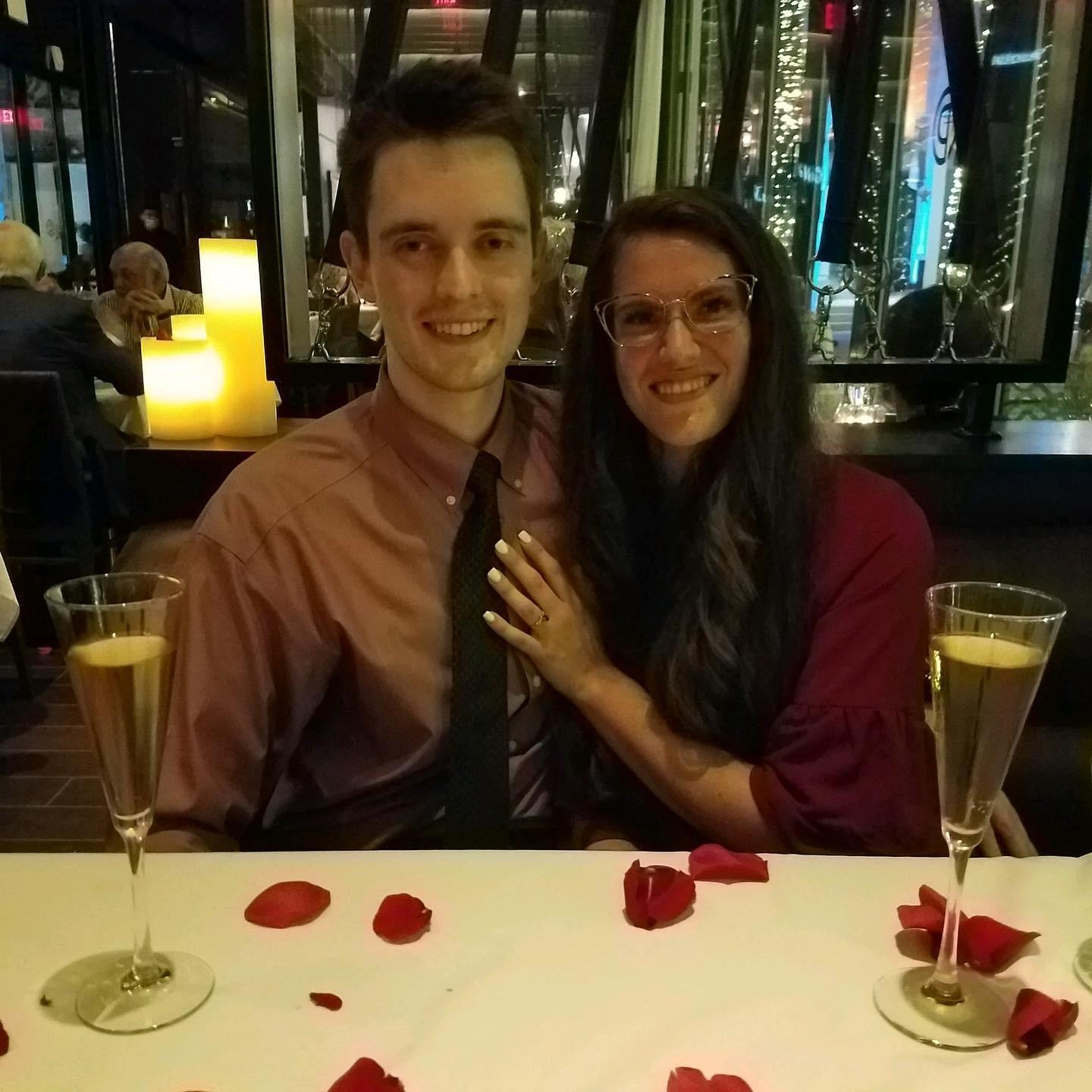 Our Engagement Dinner at Ocean Prime Naples