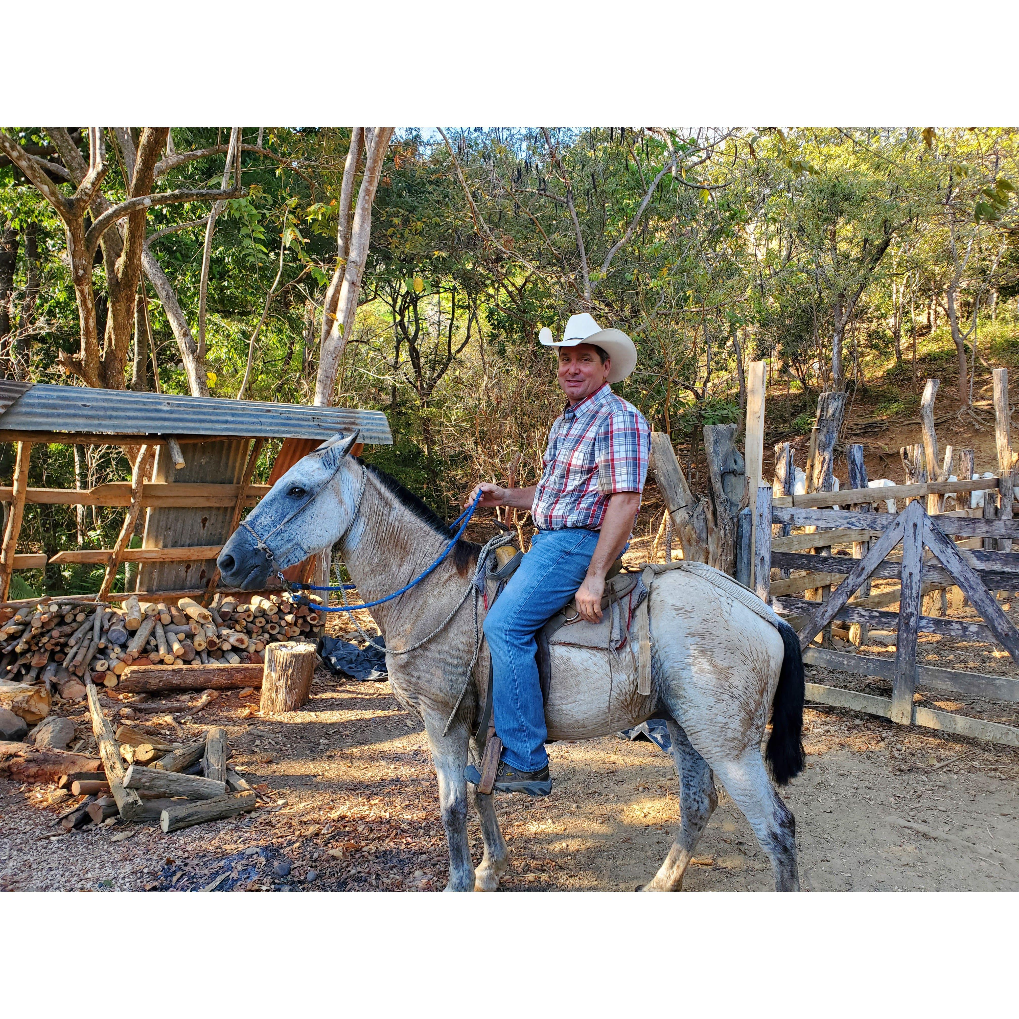 Burt in Costa Rica