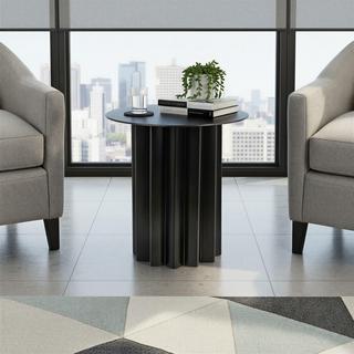 Greenpoint Pleated Metal Side Table