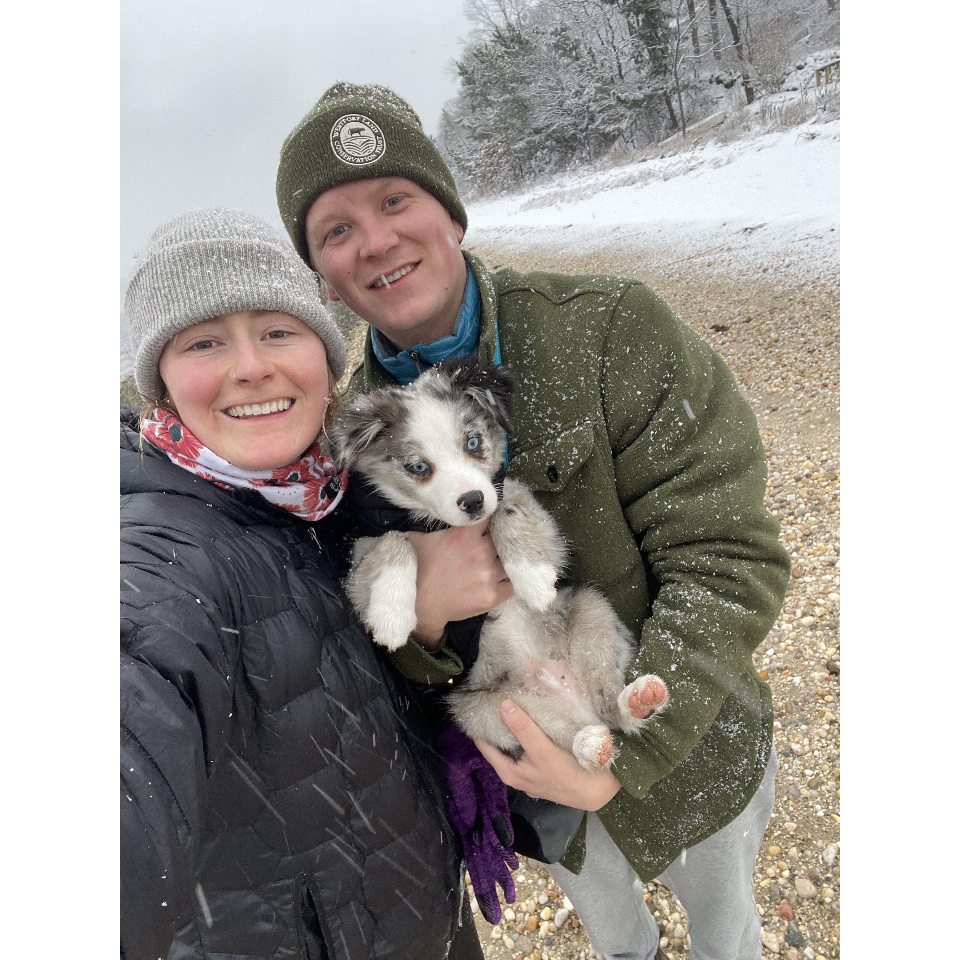 They became a family with the addition of Wilbur!