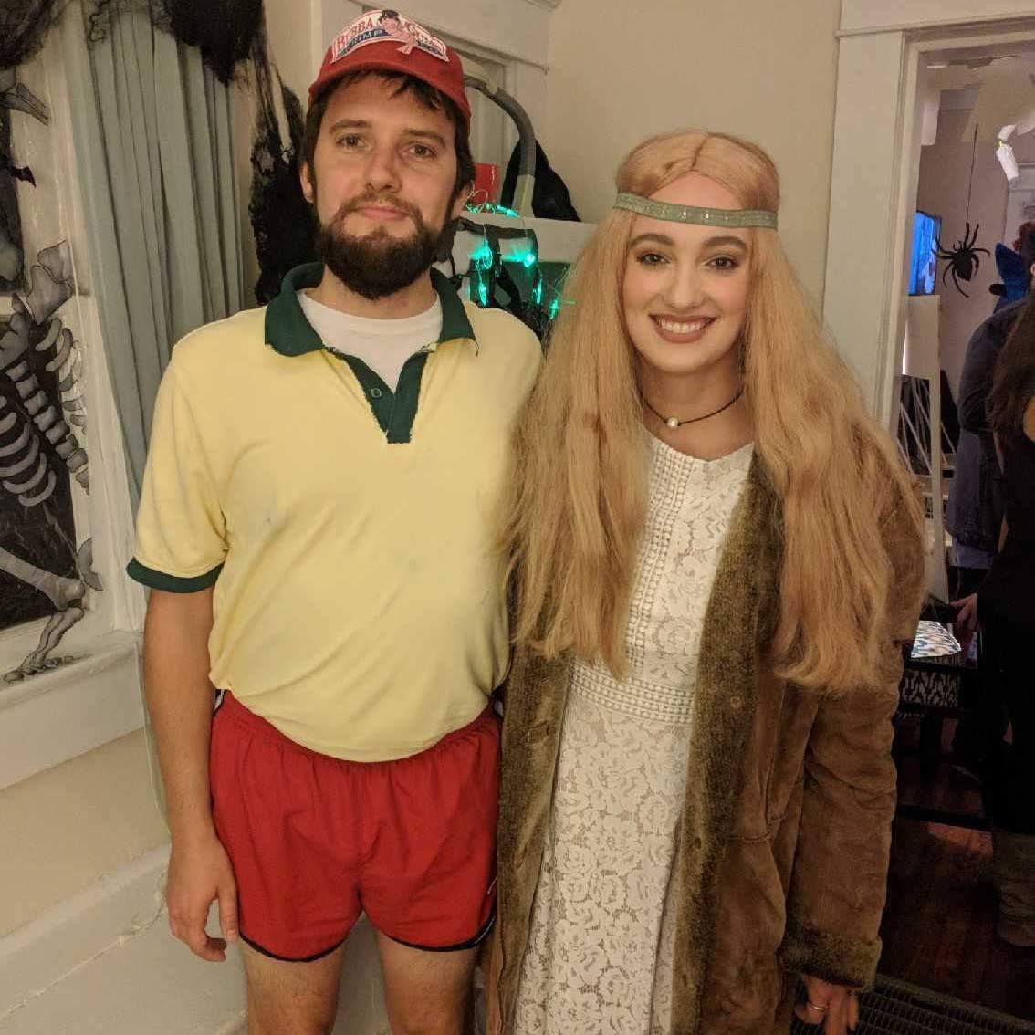 2017: Halloween as Forrest and Jenny