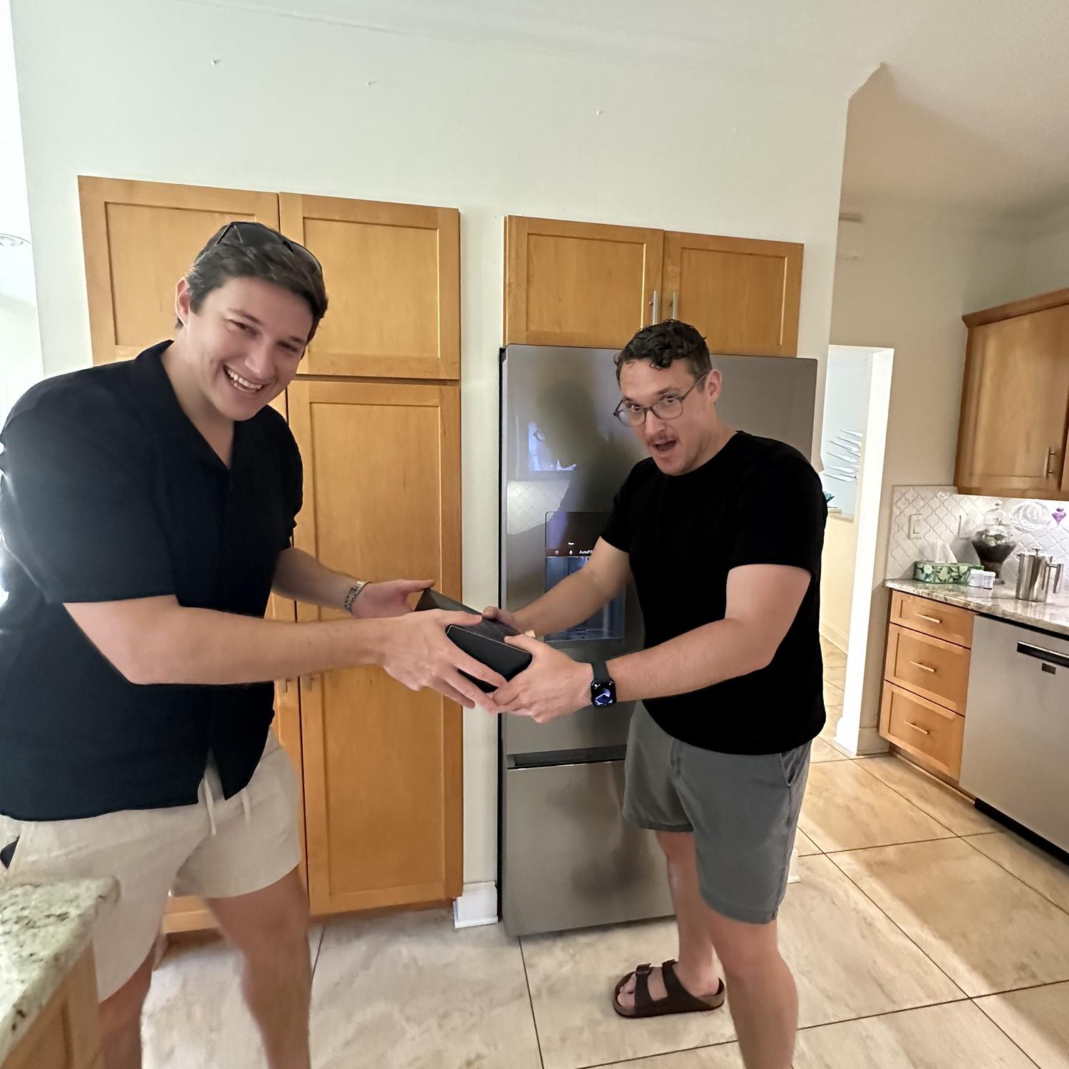 2024: Owen asks Adam to be best man!