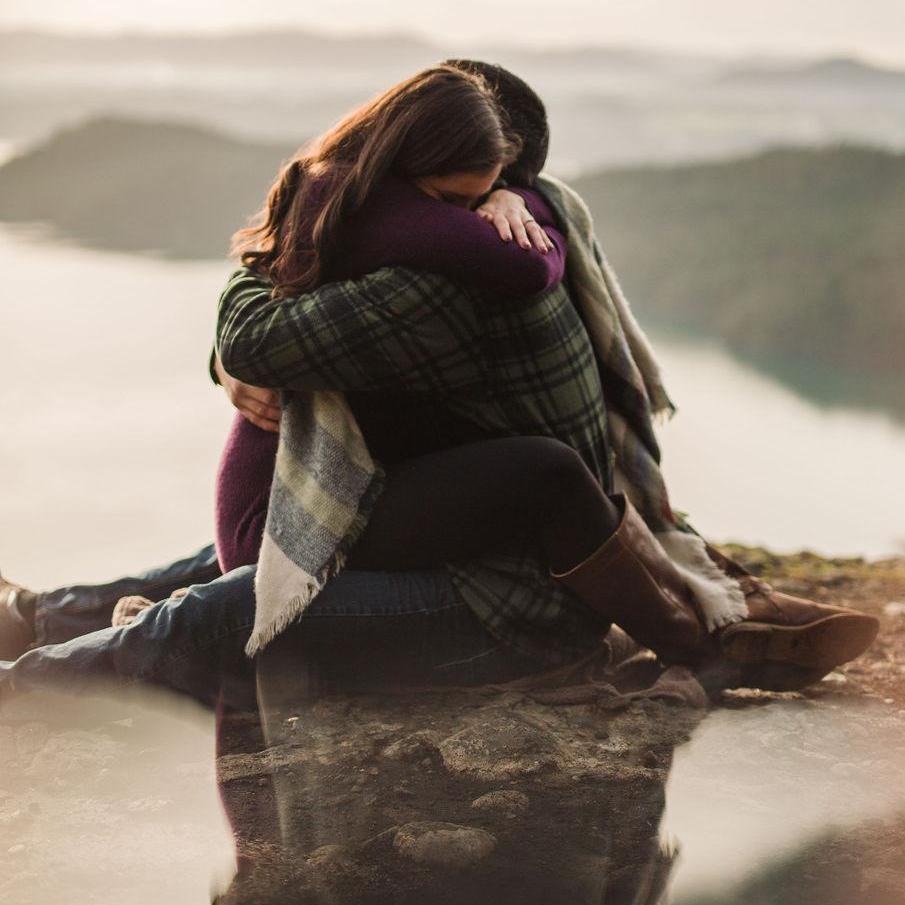 Engagement Photo - Swept Away Photography - Stoney Hill Park, BC