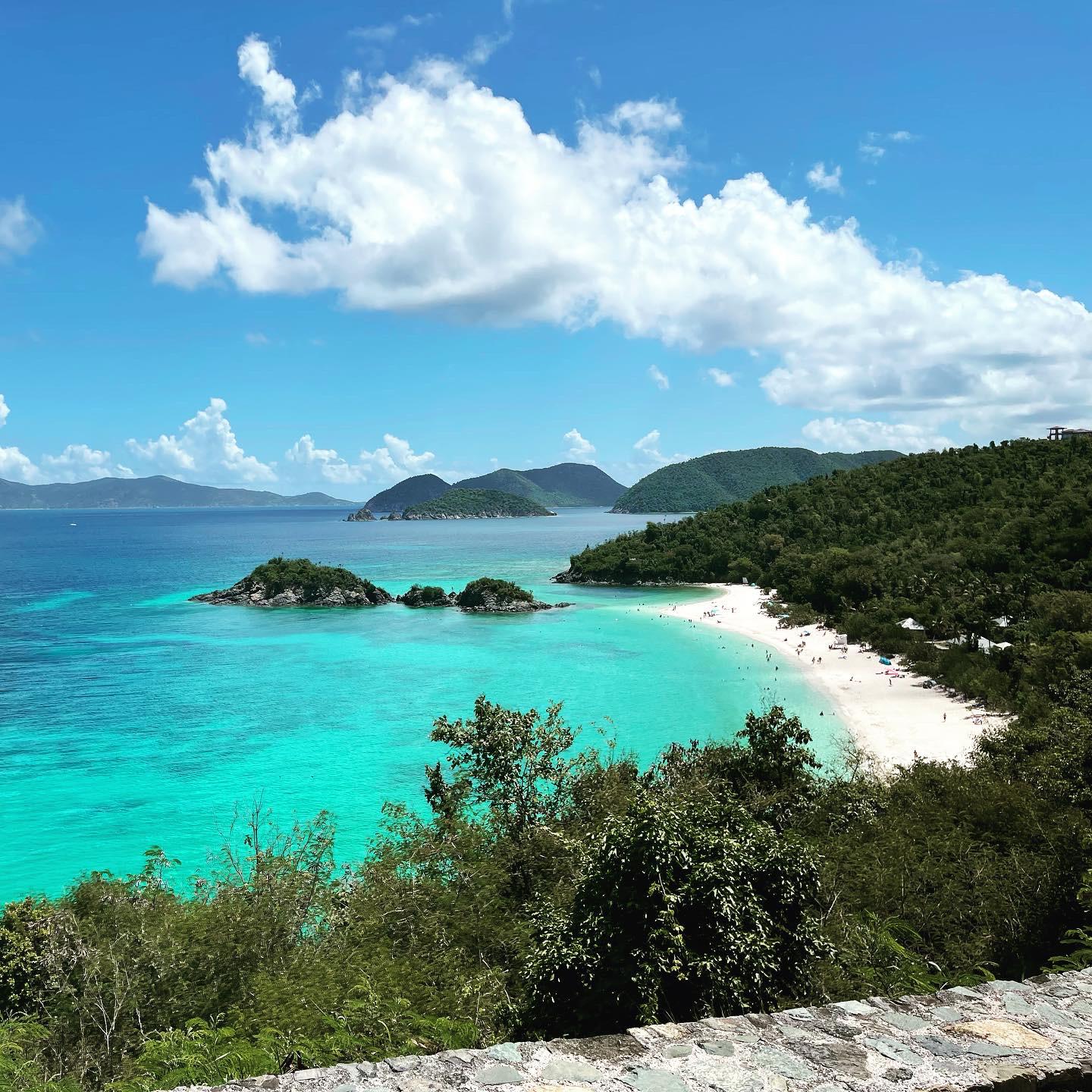 Trunk Bay, St. John- the proposal spot
