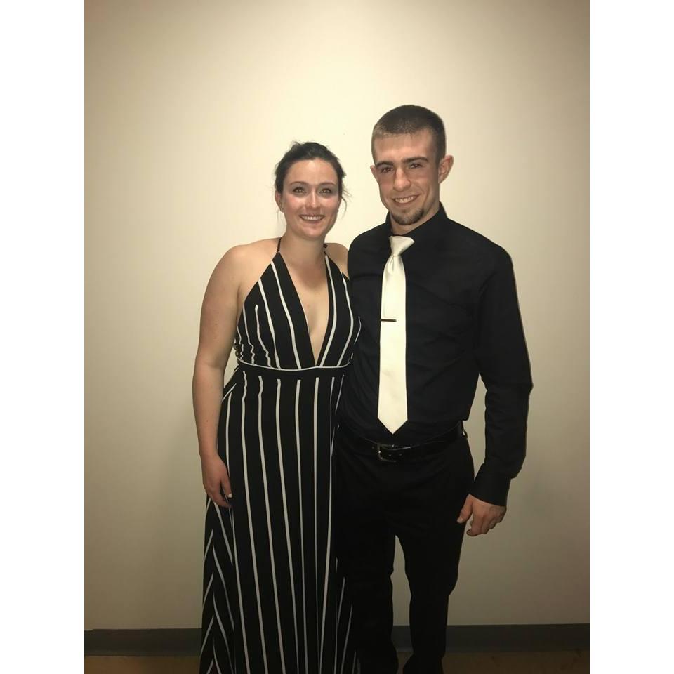 Ah senior Commencement Ball, it rained that night. We walked all the way across campus...heels on, danced, walked all the way back..heels in hand. For those who don't know, UMass is a large campus....