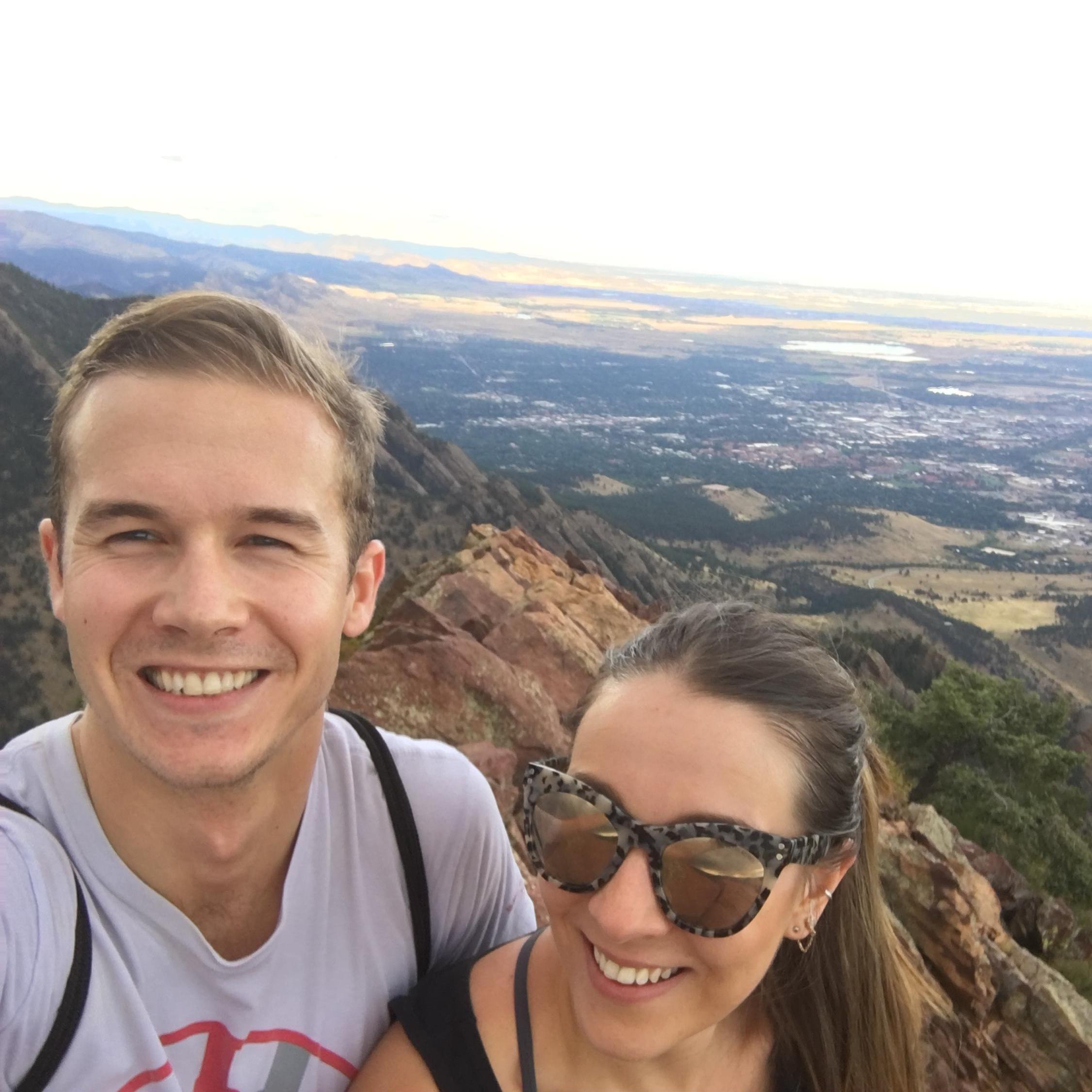 Our first photo together! Summer 2016