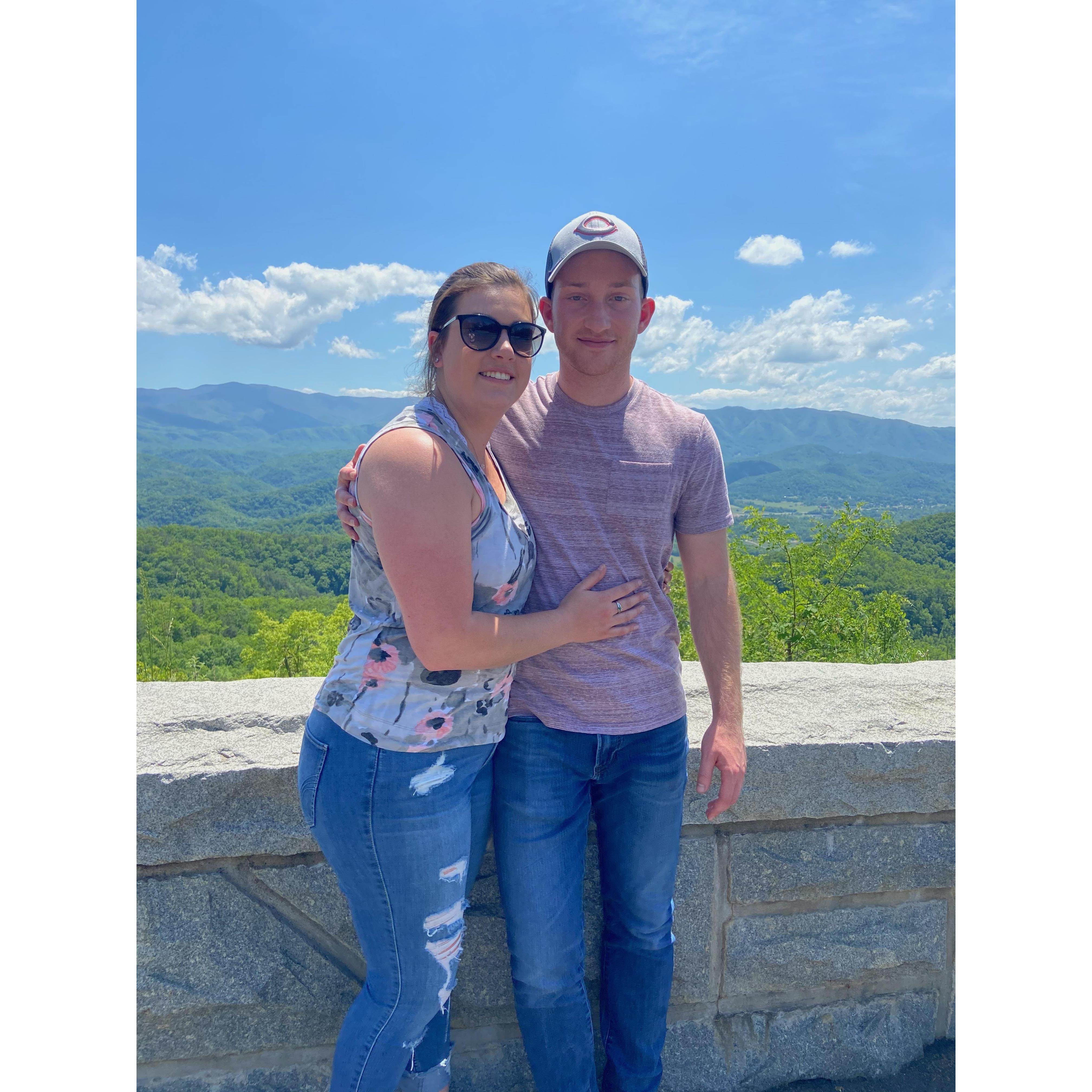 Took a large graduation road trip with our first stop in Sevierville, TN! 05/15/2020